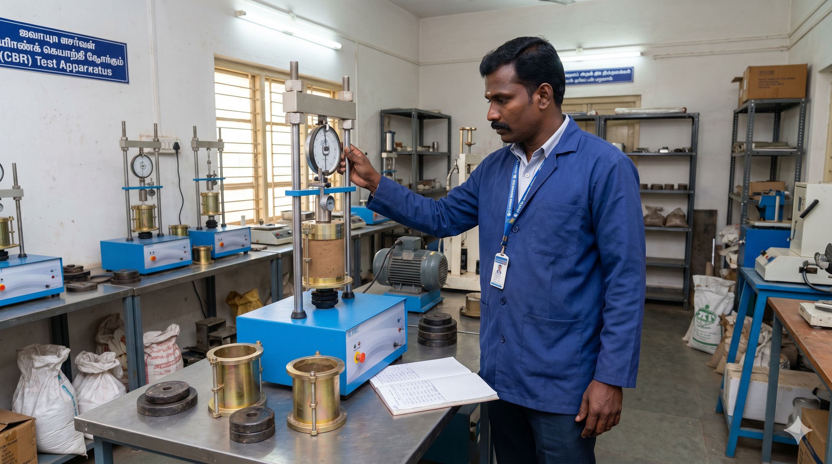 CBR Test Apparatus